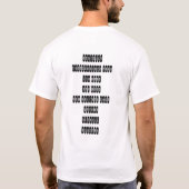 Davillier New Orleans Street Tile T-shirt (Achterkant)