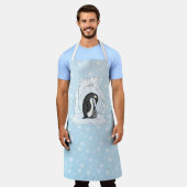Davin and Annie the Penguins All-Over Print Schort (Gedragen)