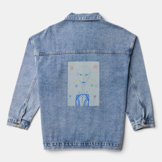 Davin Denim Jacket (Achterkant)