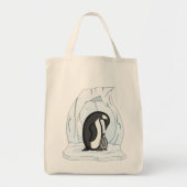Davin en Annie de Penguins Canvas tas (Voorkant)
