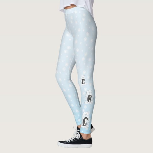 Davin en Annie de Penguins-Leggings Leggings (Links)