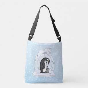 Davin en Annie de Pinguïns All-Over-Print Tas
