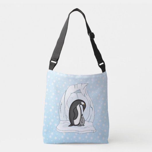 Davin en Annie de Pinguïns All-Over-Print Tas (Voorkant)