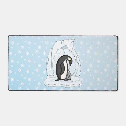 Davin en Annie de Pinguïns Bureaumat (Voorkant)