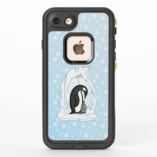 Davin en Annie de Pinguïns Lifeproof Case (Achterkant)