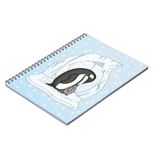 Davin en Annie de Pinguïns Notitieboek (Linkerzijde)