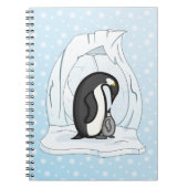 Davin en Annie de Pinguïns Notitieboek (Voorkant)