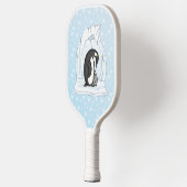 Davin en Annie de Pinguïns Pickleball Paddle (Links)