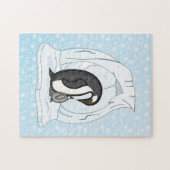 Davin en Annie de Pinguïns Puzzel Legpuzzel (Horizontaal)