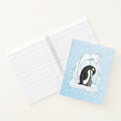 Davin en Annie de Pinguïns Spiraal Notebook Notitieboek (Binnen)