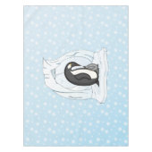 Davin en Annie de Pinguïns Tafelkleed (Voorkant)
