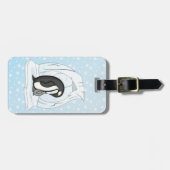 Davin en Annie het Bagagelabel Penguins (Voorkant horizontaal)