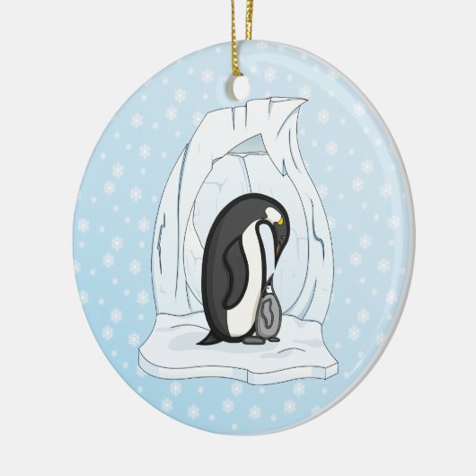 Davin en Annie het Ornament Penguins (Links)