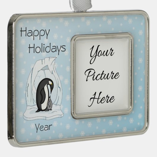 Davin en Annie the Penguins Lijst Ornament (Rechts)