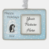 Davin en Annie the Penguins Lijst Ornament (Voorkant)