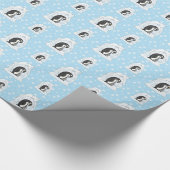 Davin en Annie the Penguins Wrapping Paper Cadeaupapier (Hoek)