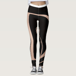 Davina Fit Logo Dames Stijlvolle Fitness Leggings