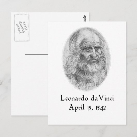 daVinci Briefkaart (Voorkant / Achterkant)