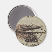 DAVINCI HELO Cross Stitch Design Magneet (Voorkant / Achterkant)