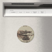 DAVINCI HELO Cross Stitch Design Magneet (Insitu (Vaatwasser))