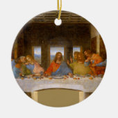 Davinci Last Supper, kunstwerk voor fijne kunst Keramisch Ornament (Voorkant)