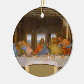 Davinci Last Supper, kunstwerk voor fijne kunst Keramisch Ornament (Links)