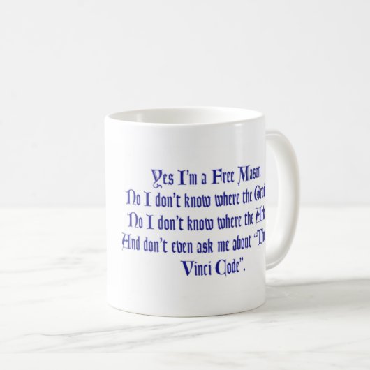DaVinci Mason mok (Voorkant rechts)