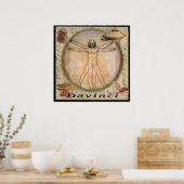 Davinci Poster (Keuken)
