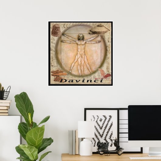 Davinci Poster (Thuiskantoor)