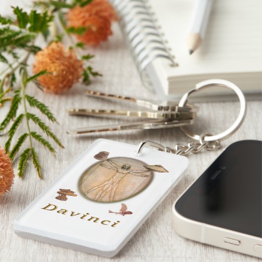 Davinci Sleutelhanger (Voorkant Rechts)