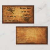 DaVinci-uitvindingen, Visitekaartje (Voorkant / Achterkant)