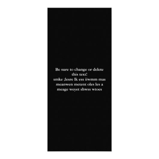 DaVinci Vitruvian Man Chakra kleuren Reclamekaart (Achterkant)