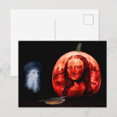 DaVinci's pompoen Briefkaart (Voorkant / Achterkant)