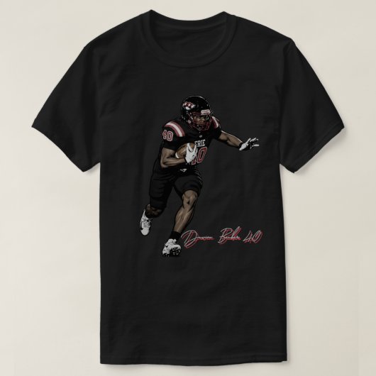 Davion Becker hardloopshirt T-shirt (Design voorkant)