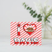 Davis, CA Briefkaart (Staand voorkant)