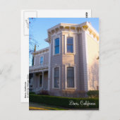 Davis, Californië Briefkaart (Voorkant / Achterkant)