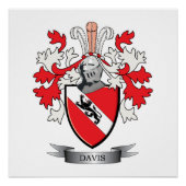 Davis Coat de Arms Poster (Voorkant)