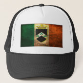 Davis Crest Irish Flag Trucker Pet (Voorkant)