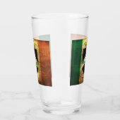 Davis Crest over Ierse vlag Glas (Rechts)