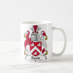 Davis Family Crest Koffiemok