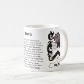 Davis Family Crest Mok (Voorkant rechts)