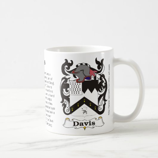 Davis Family Crest Mok (Rechts)