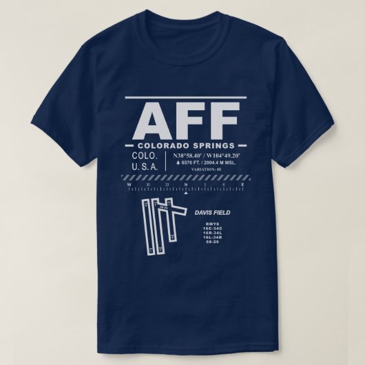 Davis Field AFF T-shirt (Design voorkant)