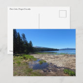 Davis Lake, Oregon Briefkaart (Voorkant / Achterkant)