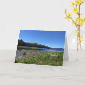 Davis Lake, Oregon Kaart (Gele Bloem)