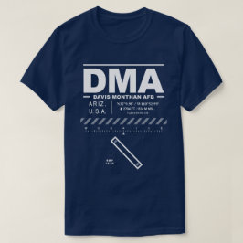 Davis-Monthan AFB Luchtmachtbasis DMA T-Shirt