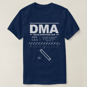 Davis-Monthan AFB Luchtmachtbasis DMA T-Shirt