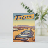 Davis-Monthan Air Force Base Tuscon Arizona Travel Briefkaart (Staand voorkant)