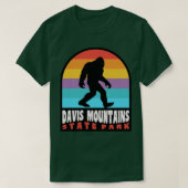 Davis Mountains State Park, Texas T-shirt (Design voorkant)