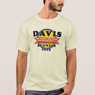 Davis Reunion T-shirt